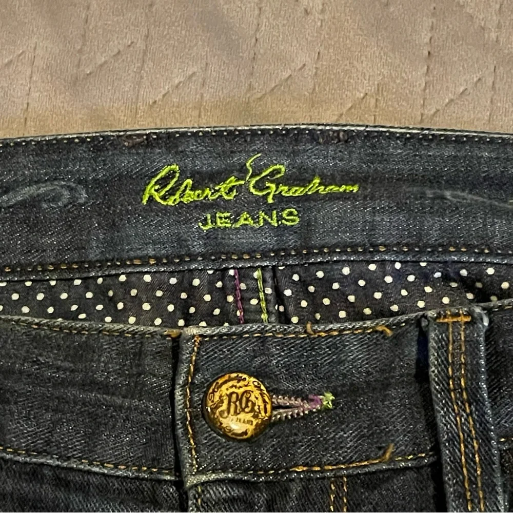 Robert Graham Slim Jim jeans mens size 32x33 pre-owned condition‎ blue